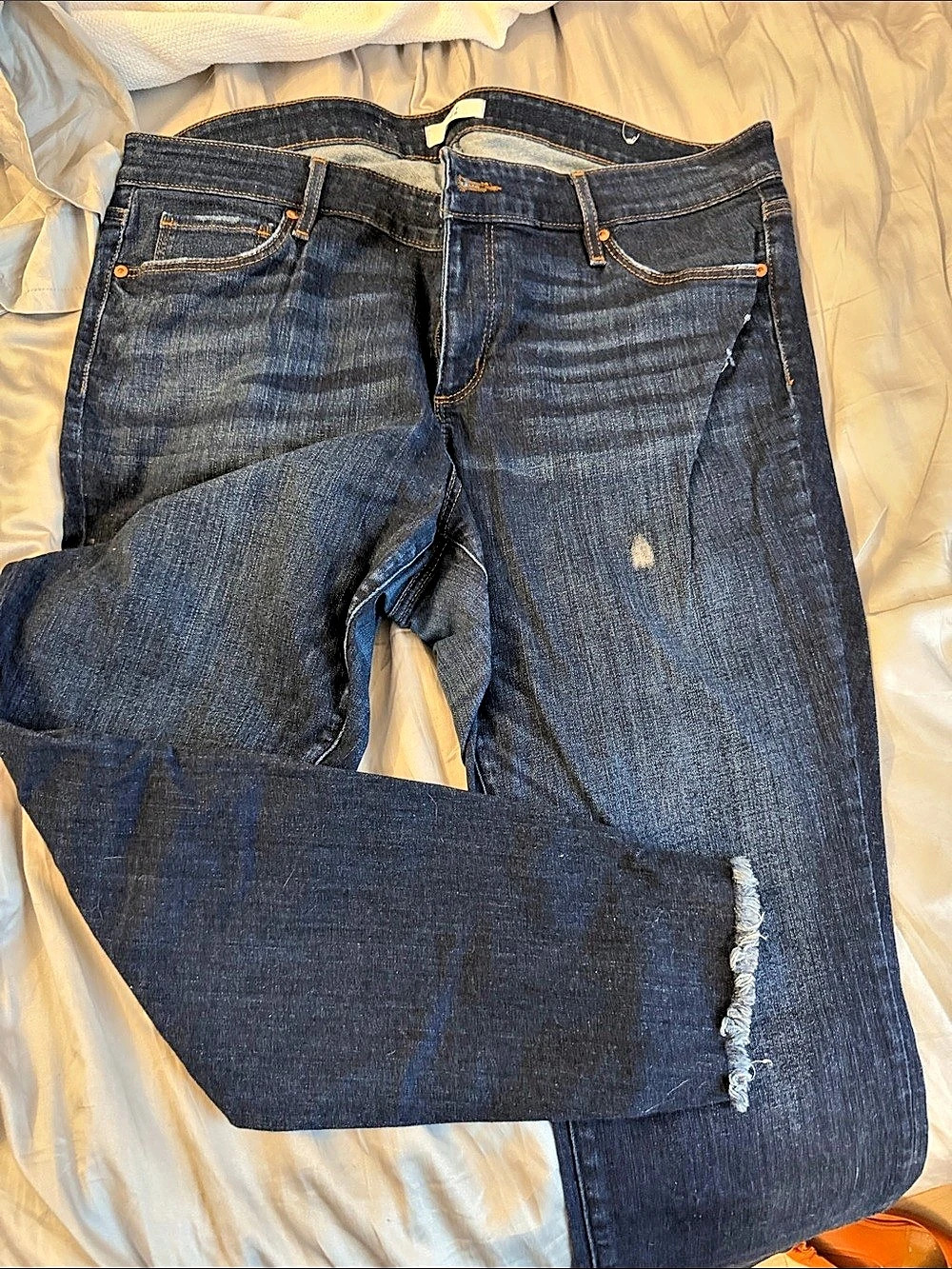 Loft Women's Skinny Jeans Blue Waist 18